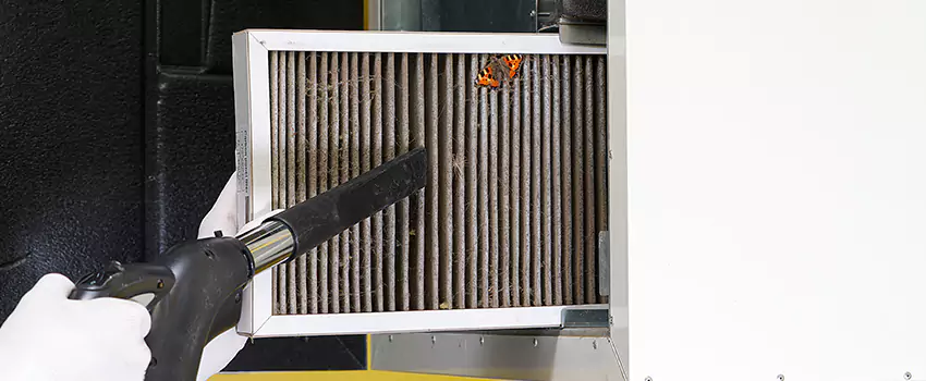 Clogged Air Duct Cleaning Process in Eagle Mountain, UT