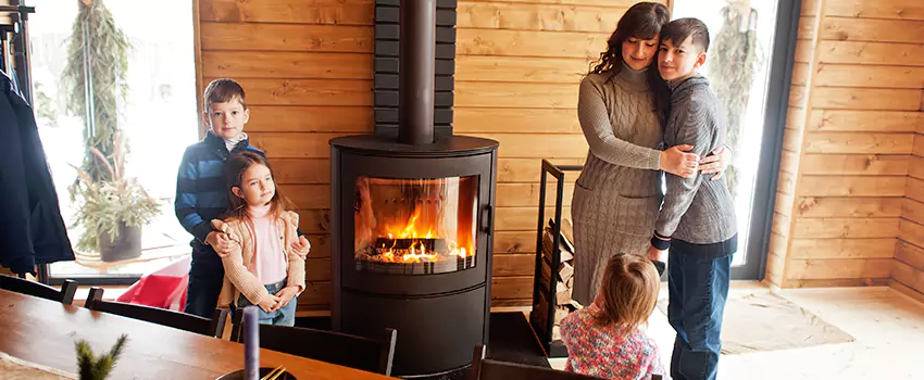 Morso Cast Iron Fireplace Insert Installation in Eagle Mountain, Utah