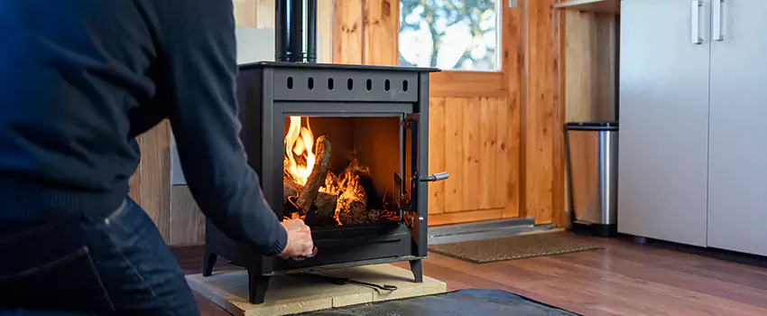 Open Hearth Wood Fireplace Installation in Eagle Mountain, UT