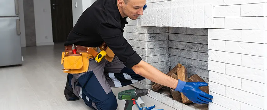 Fireplace Damaged Damper Frame Repair Services in Eagle Mountain, Utah