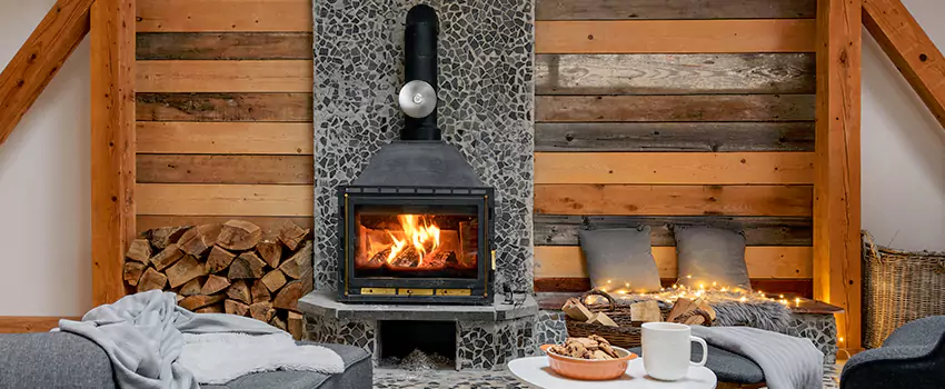 Thelin Hearth Products Direct Vent Gas Stove Fireplace Inspection in Eagle Mountain, Utah